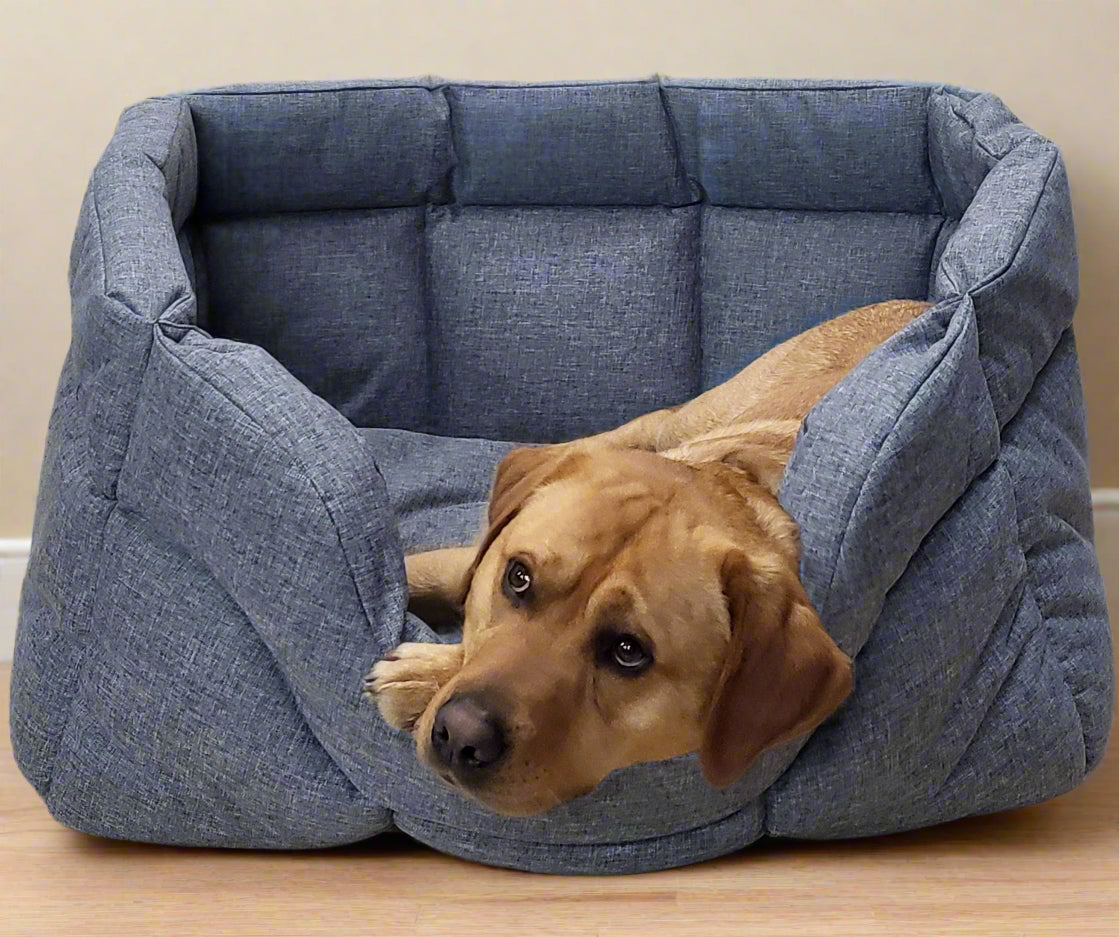 Heavy Duty Rectangular High Sided Waterproof Dog Beds – P&L Country Dog ...