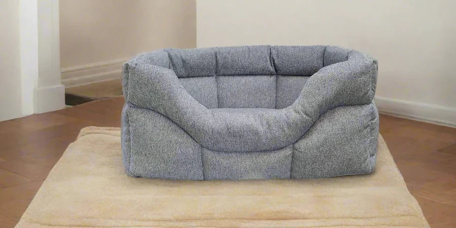 Premium Rectangular High Sided Orkney Tweed Beds