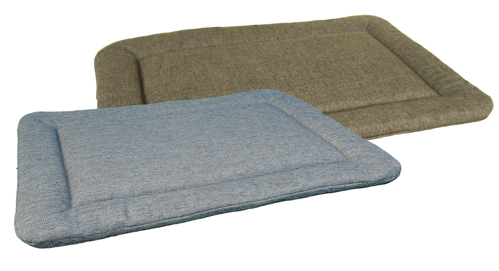 P&L Country Dog Heavy Duty Basketweave Rectangular Pad Dog Beds.